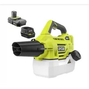 Ryobi ONE+ 18V Cordless Chemical Fogger Mister 1/2 Gal w/ 2 Batteries & Charger